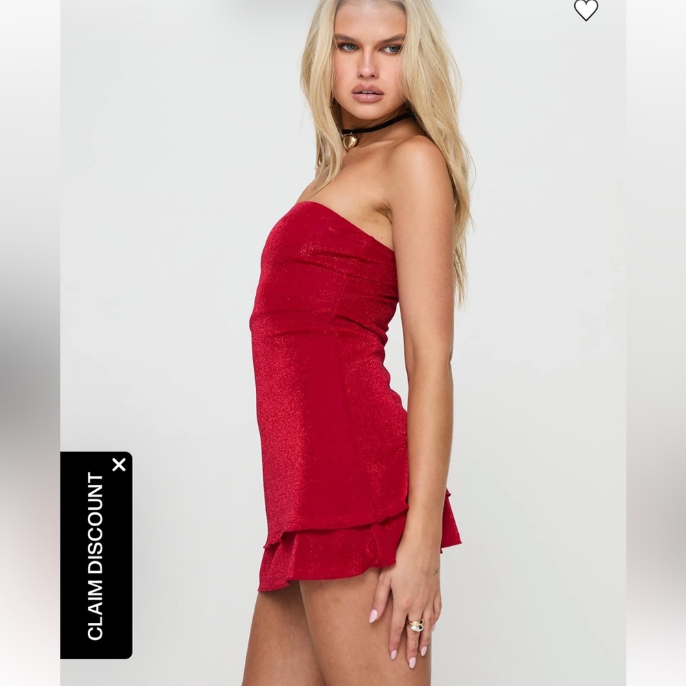 Princess Polly mini red dress
